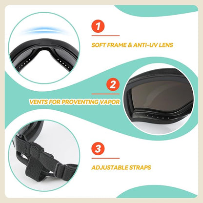 Dog Goggles — UV & Wind Protection