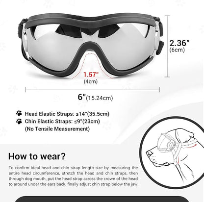 Dog Goggles — UV & Wind Protection